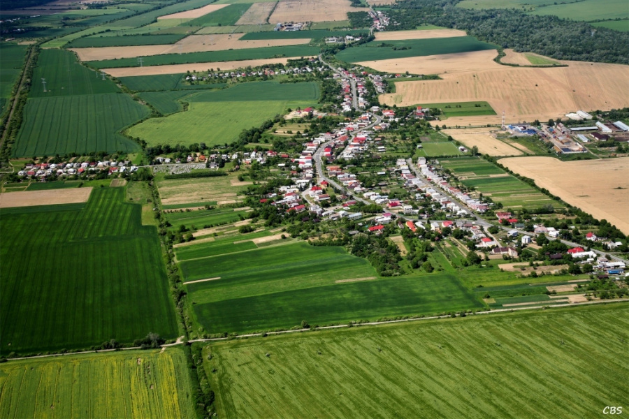 Letecký záber